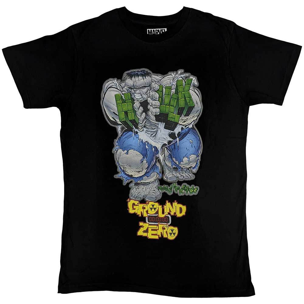 Marvel Comics Hulk Ground Zero Mens T Shirt