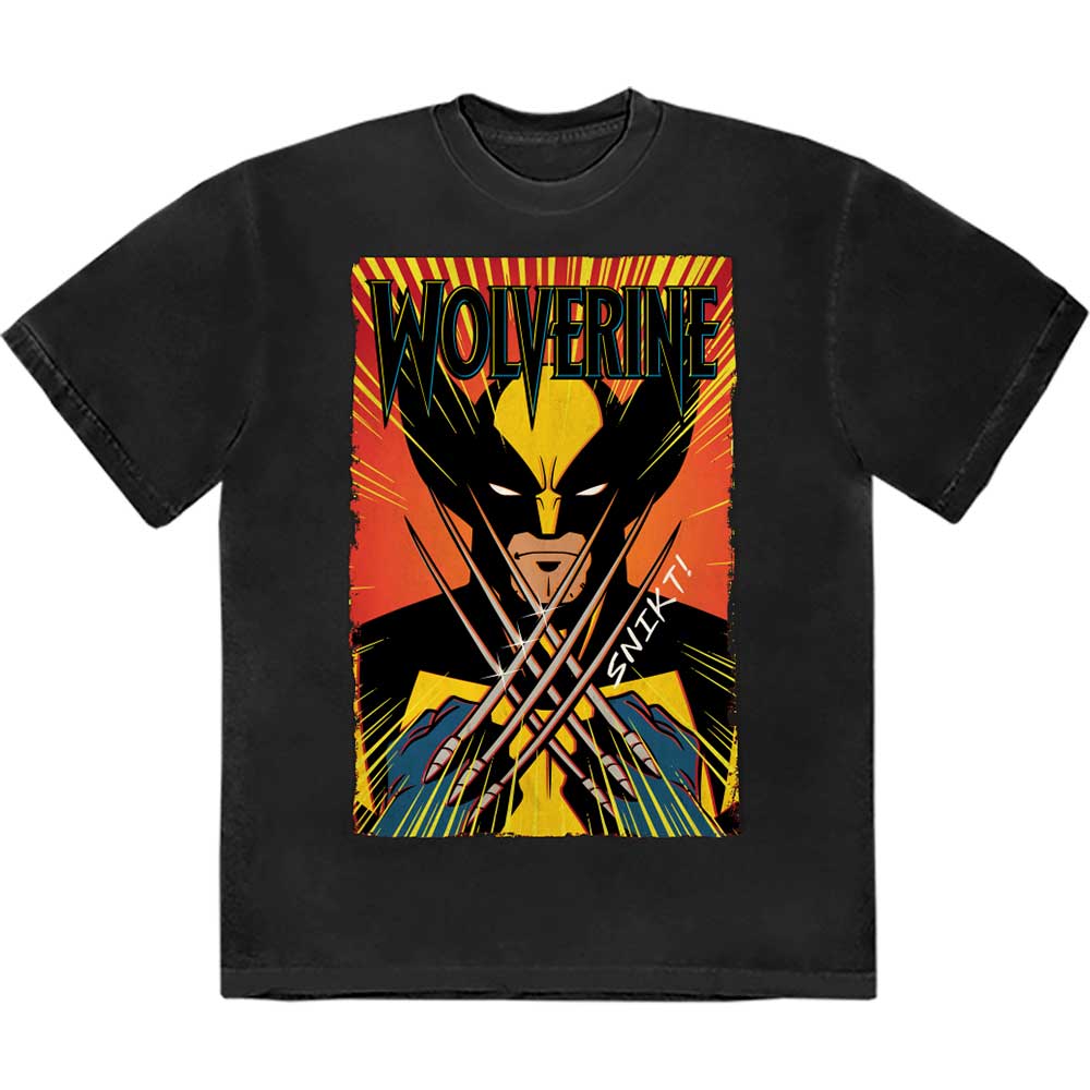 Marvel Comics Wolverine Claws Mens T Shirt