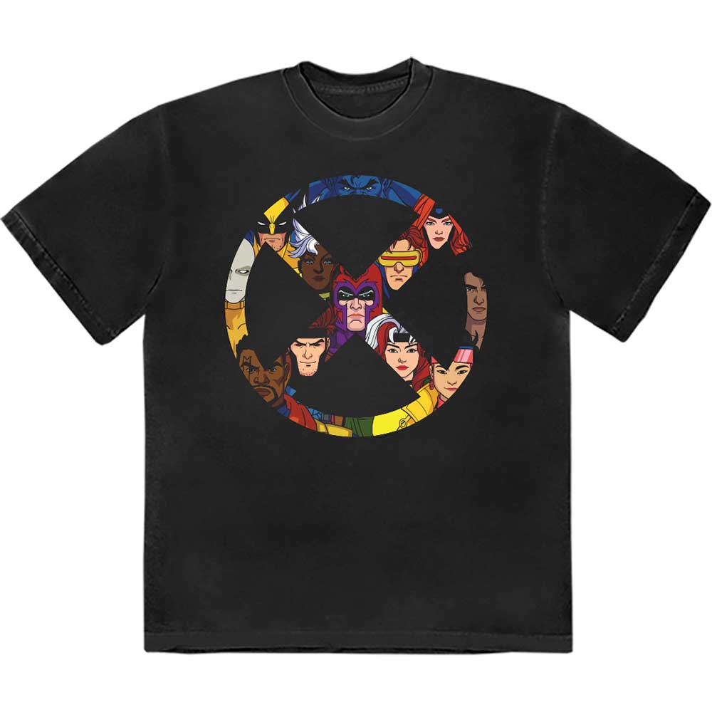 Marvel Comics X-Men '97 X Badge Mens T Shirt