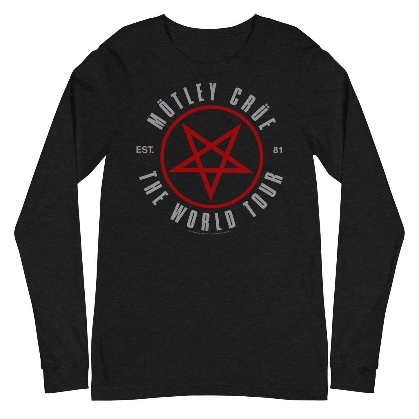 Motley Crue - The World Tour Long Sleeve Shirt