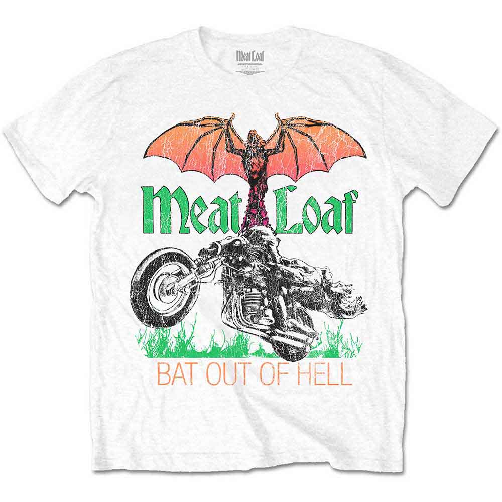 Meat Loaf Bat Out Of Hell Mens T Shirt