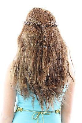 Medieval Princess Queen Braided Costume Wig