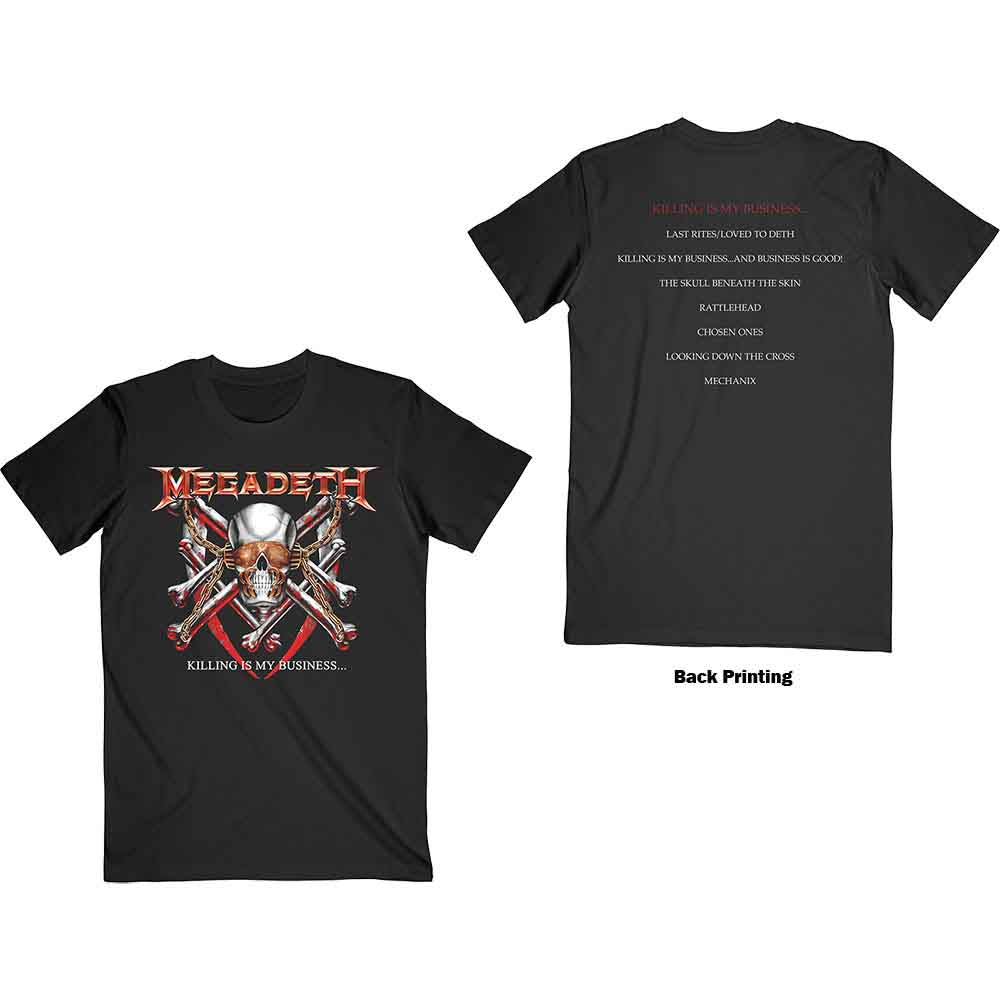 Megadeth Killing Is My Business Mens T Shirt