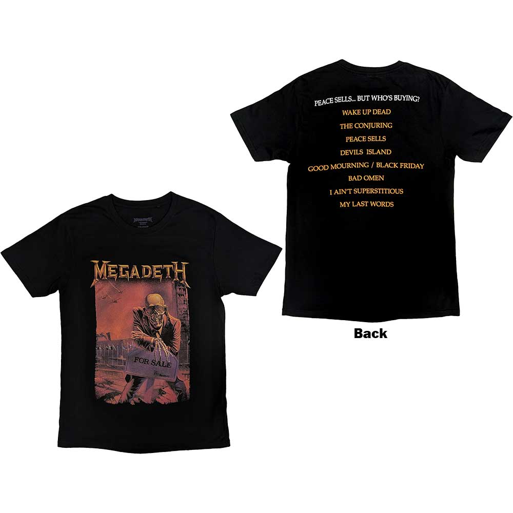 Megadeth Peace Sells Album Cover Mens T Shirt
