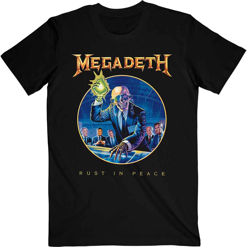 Megadeth Rust In Peace Anniversary Mens T Shirt