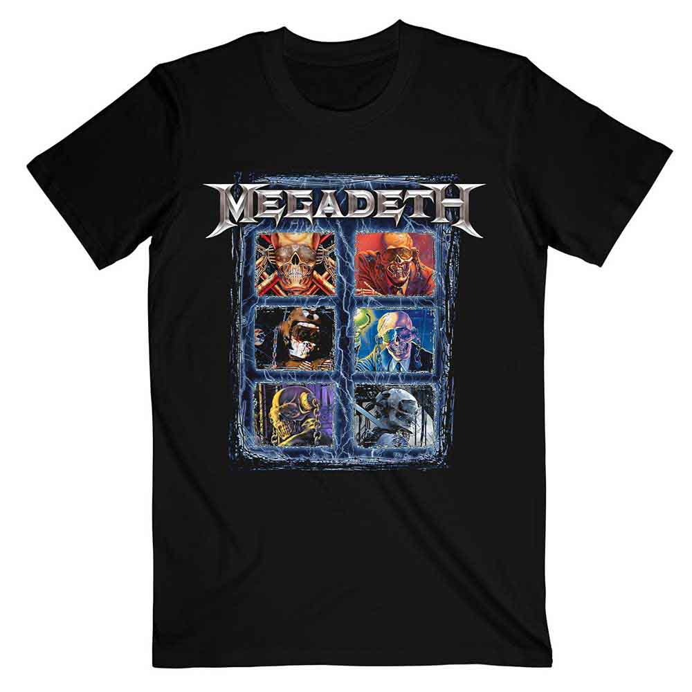 Megadeth Vic Head Grip Mens T Shirt