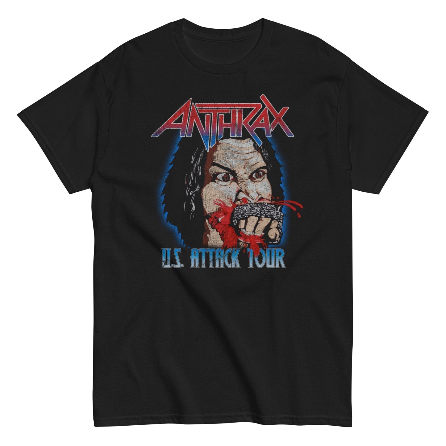 Anthrax - US Attack Tour Mens T Shirt