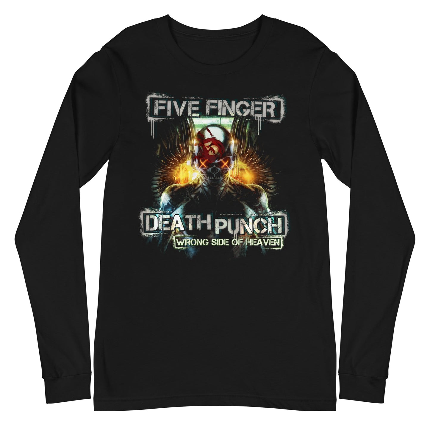 Five Finger Death Punch - Bot Heaven Long Sleeve Shirt