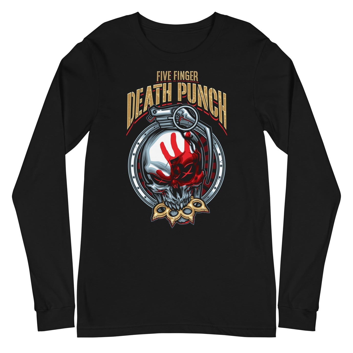 Five Finger Death Punch - Brass Knuckle Long Sleeve Shirt