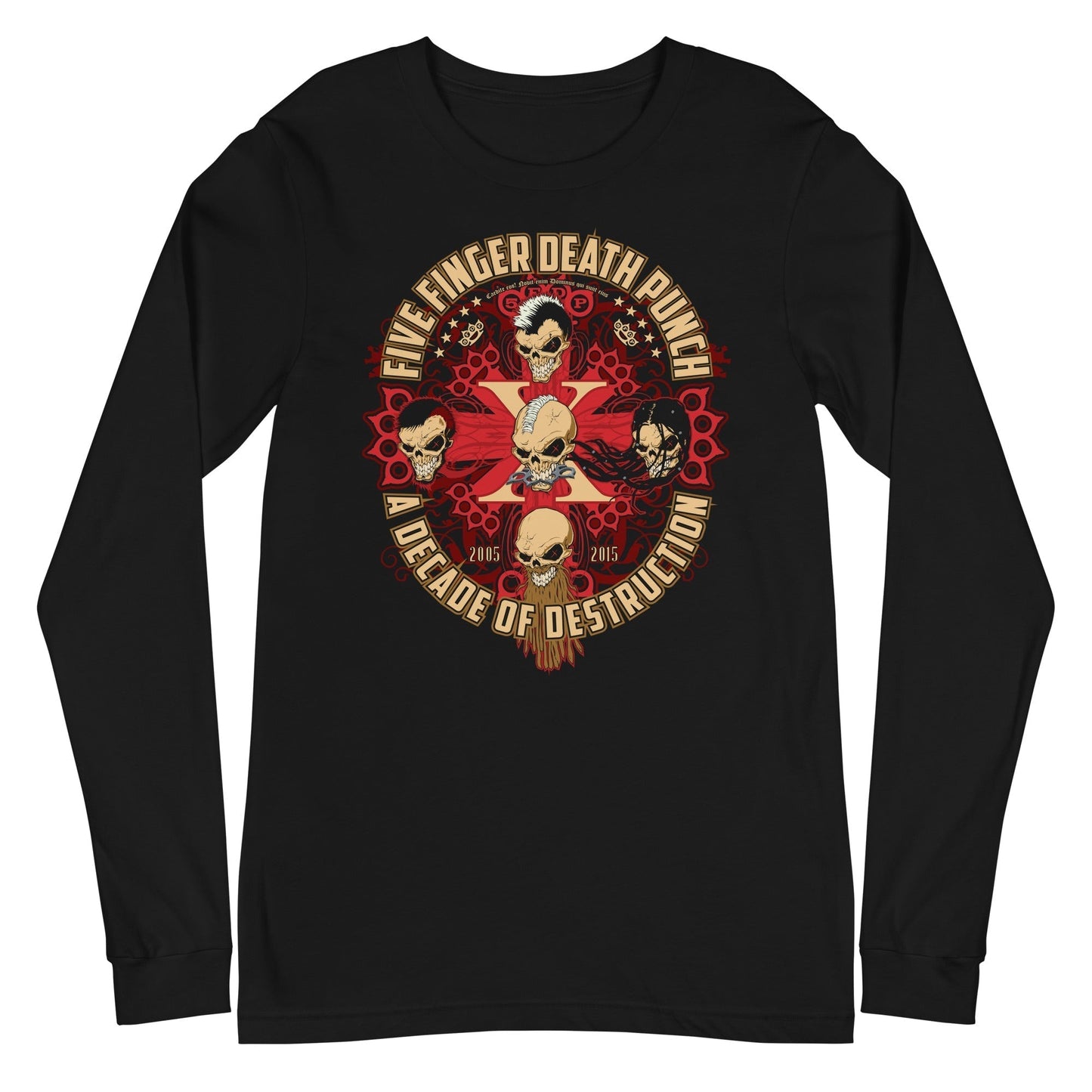 Five Finger Death Punch - Decade of Destruction Long Sleeve Shirt