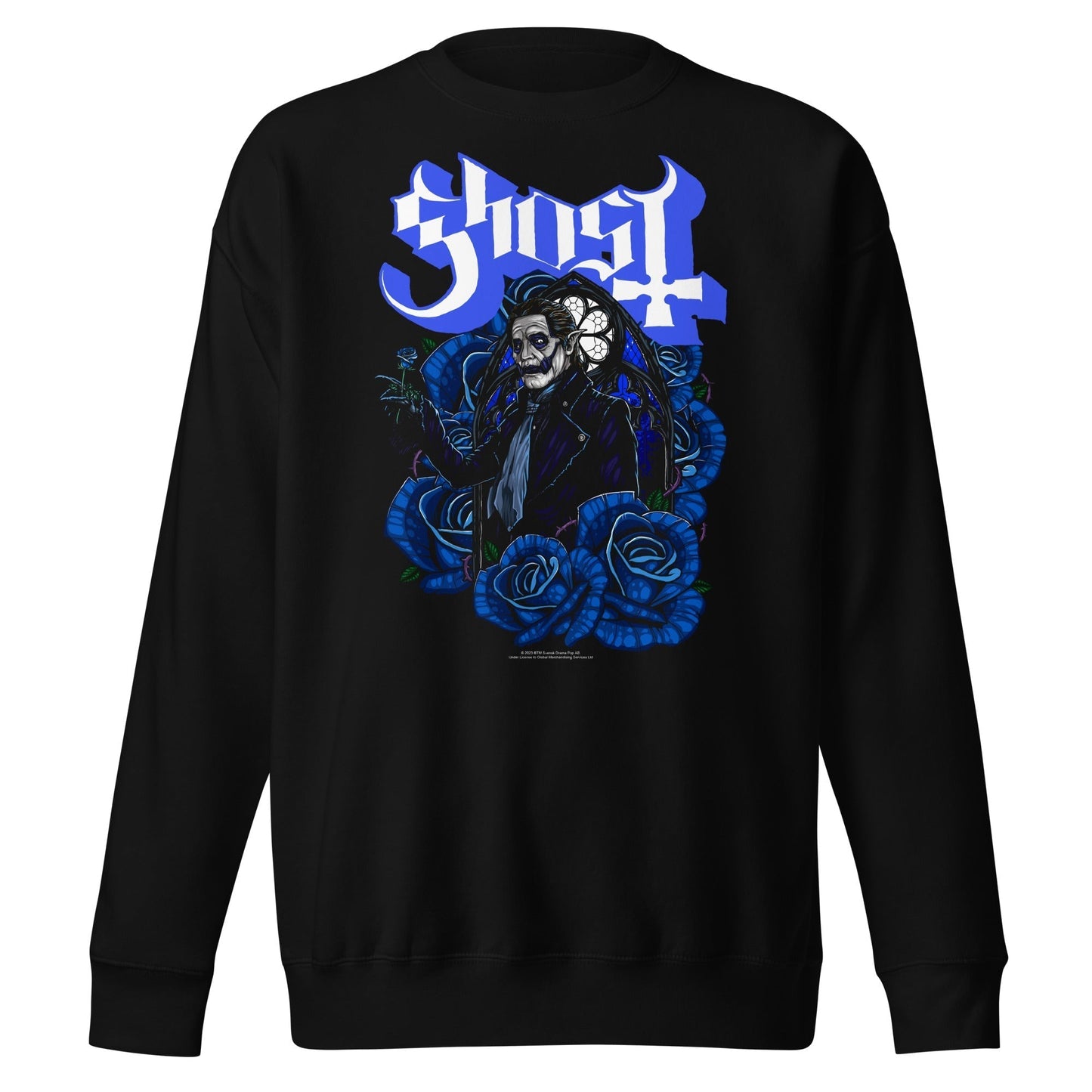 Ghost - Blue Roses Sweatshirt