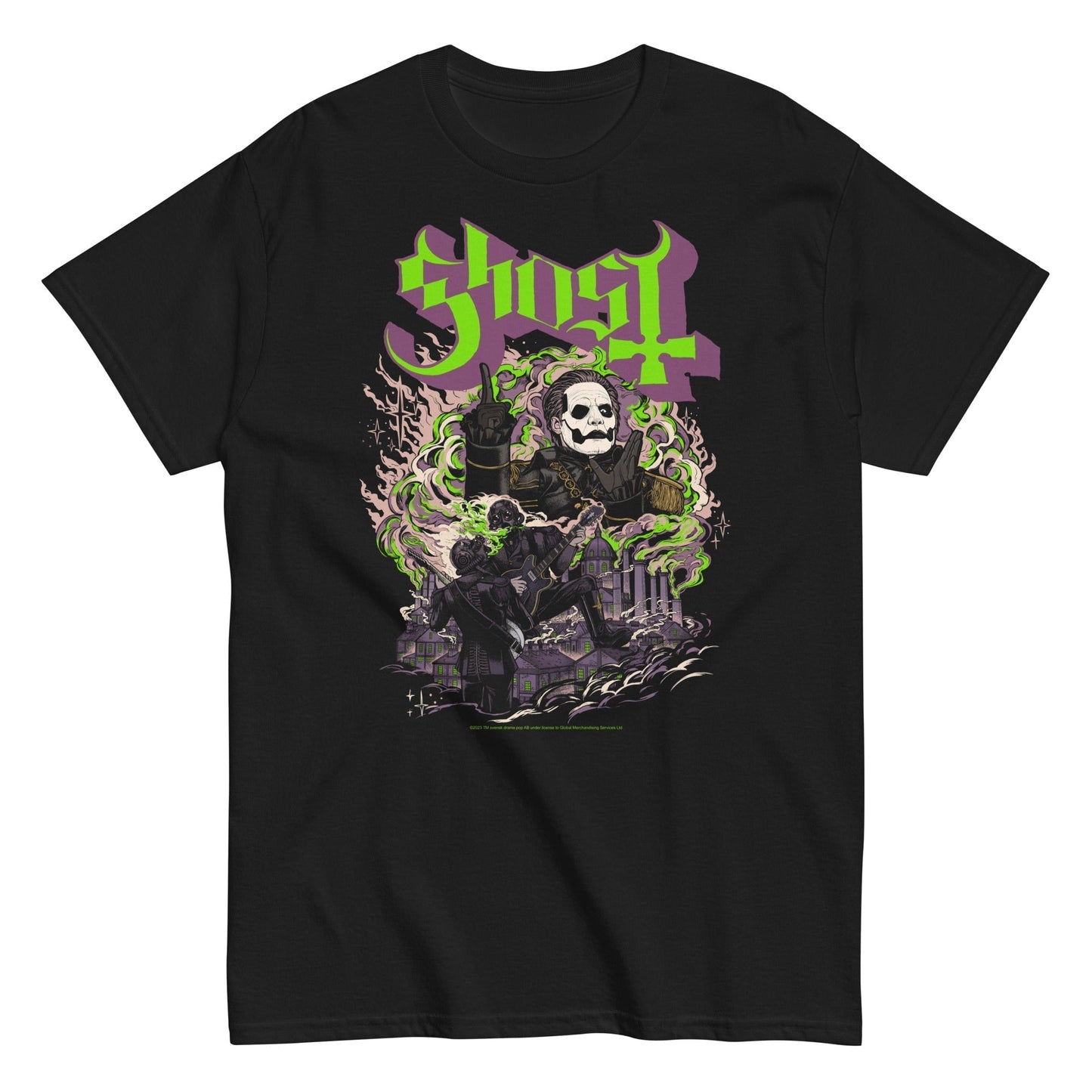 Ghost - Graveyard Mens T Shirt