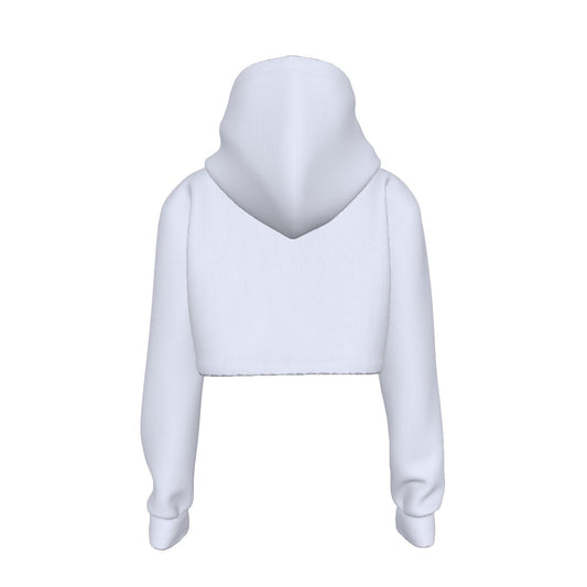 Ghost In the Machine Women's Cropped Hoodie