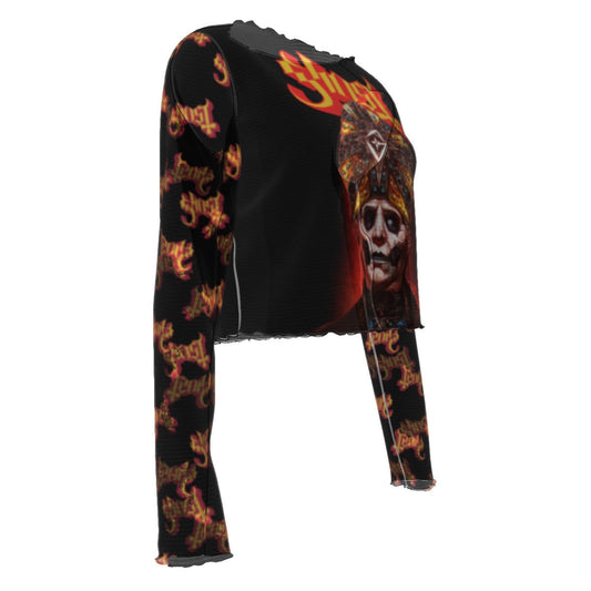 Ghost One Eye Women's Mesh Top T Shirt