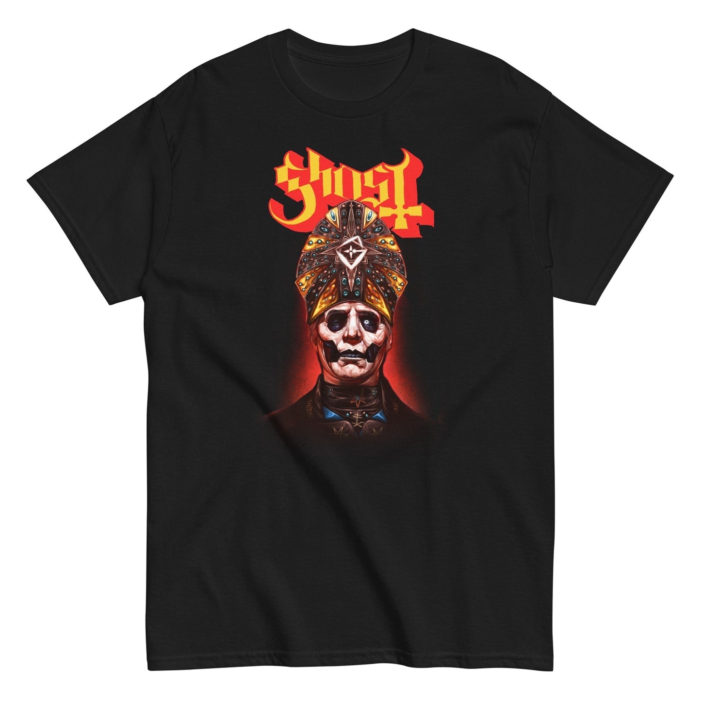 Ghost - Red Glow Mens T Shirt