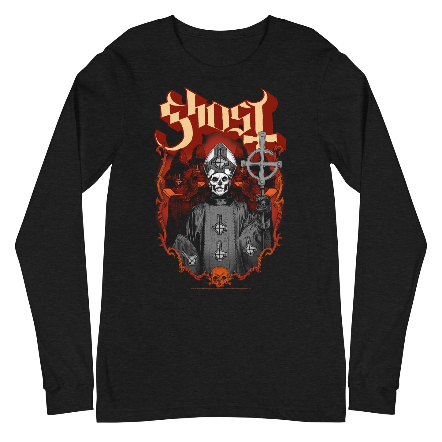 Ghost - Skull and Robes Long Sleeve Shirt