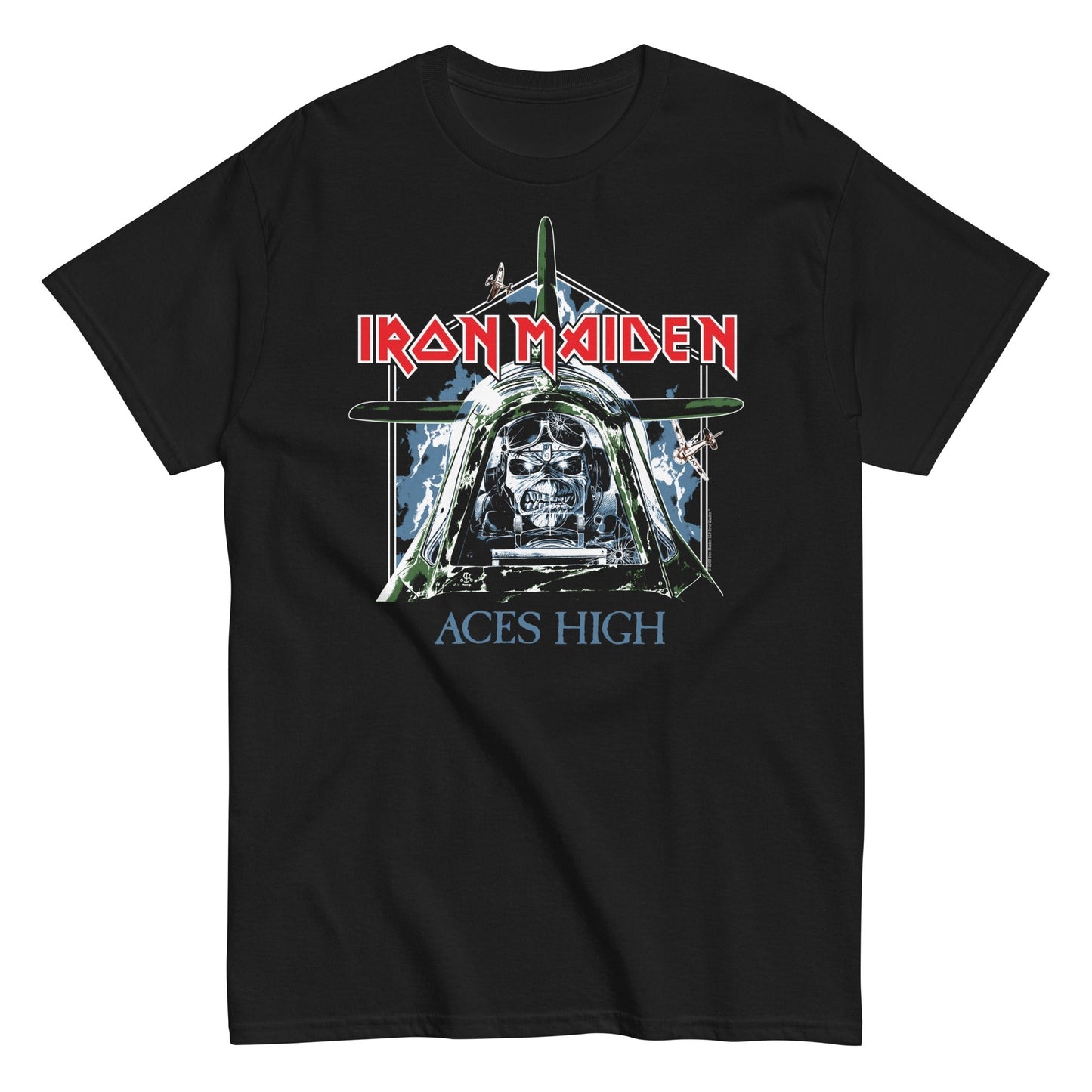Iron Maiden - Aces High Mens T Shirt
