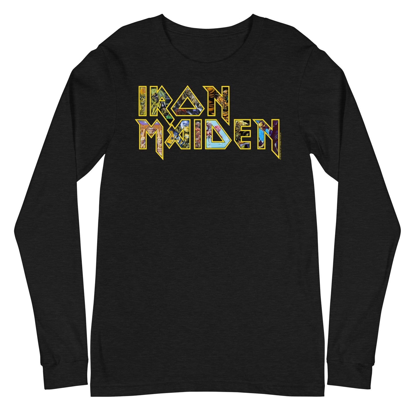 Iron Maiden - Logo Eddie Long Sleeve Shirt