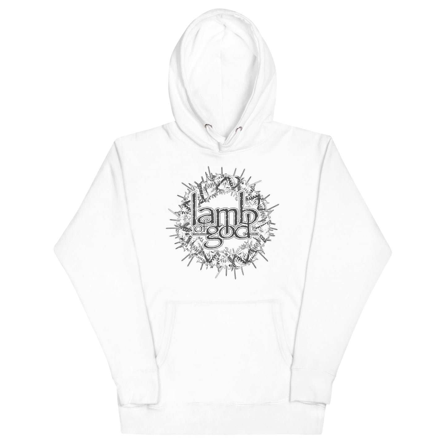Lamb of God - Badge Logo Hoodie