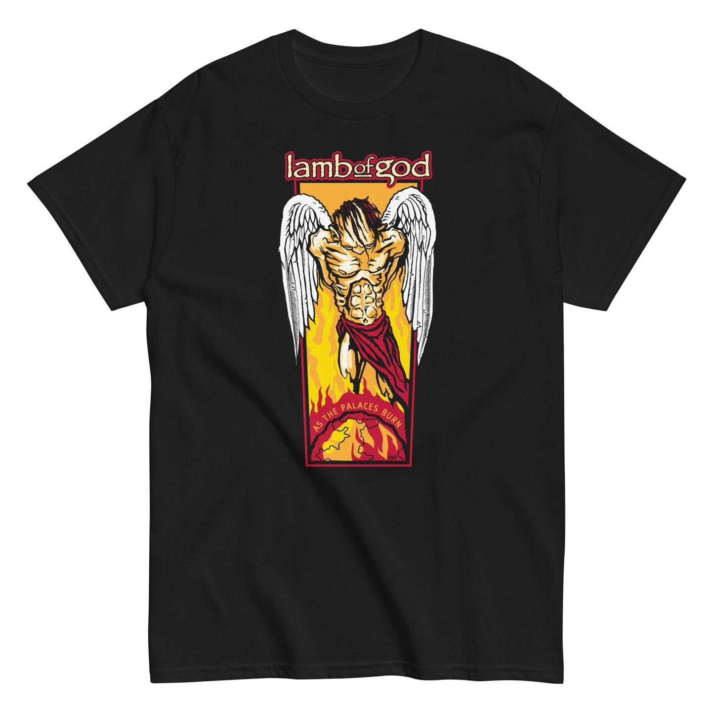 Lamb of God - Fallen Angel Mens T Shirt