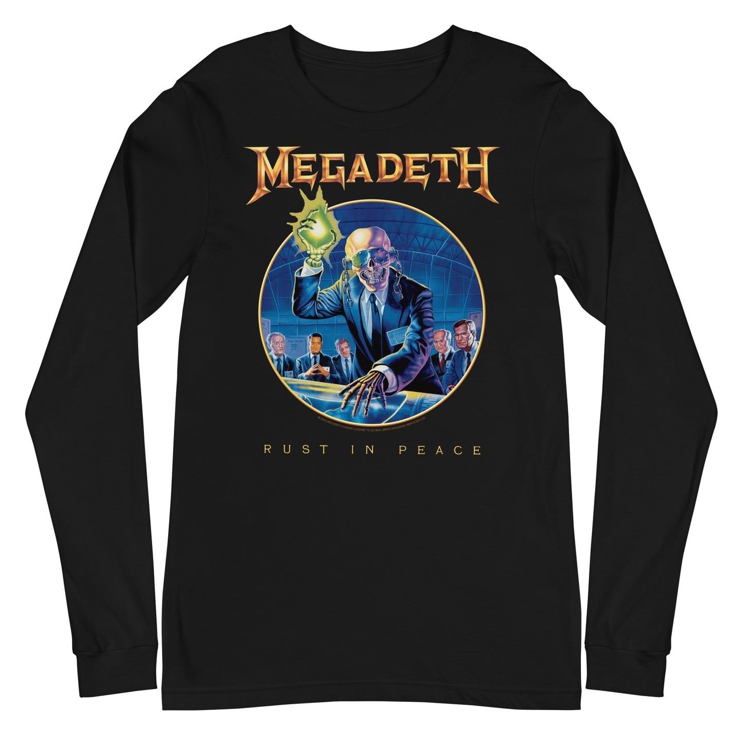 Megadeth - Circle of Rust Long Sleeve Shirt