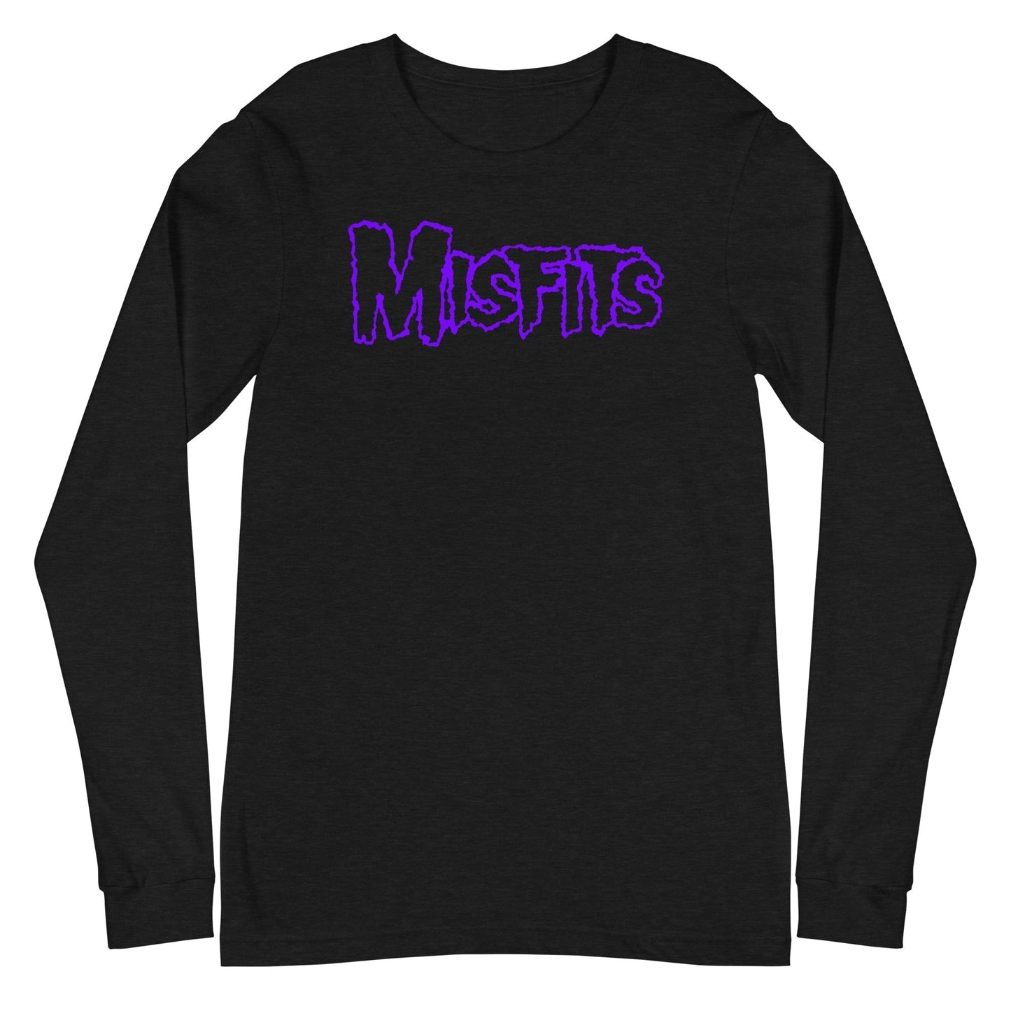 Misfits - Purple Drip Logo Long Sleeve Shirt