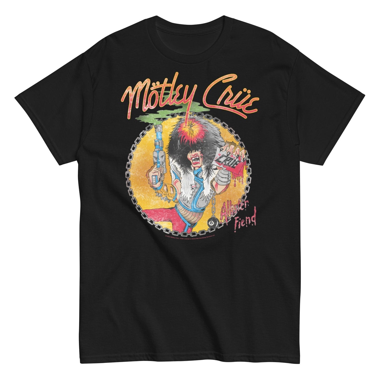 Motley Crue - Allister Fiend Mens T Shirt