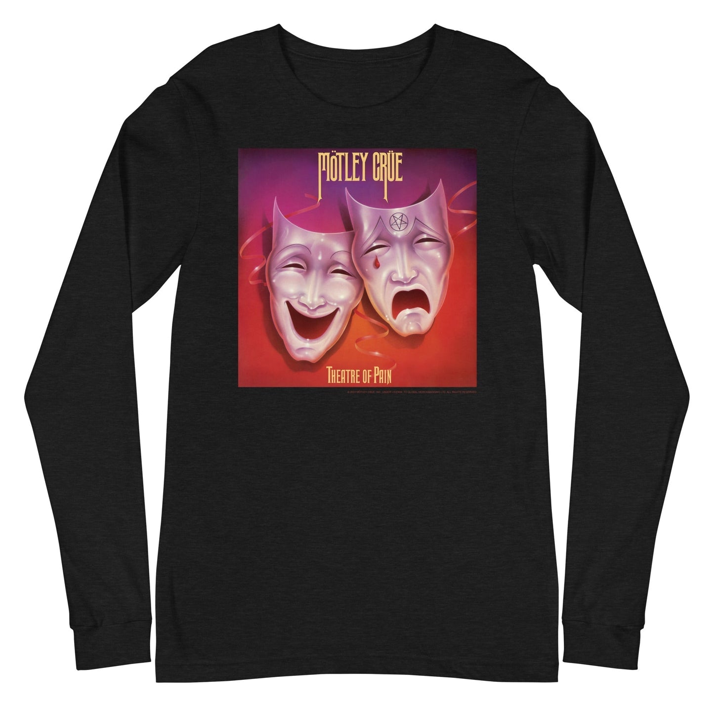 Motley Crue - Theatre of Pain Cover Long Sleeve Shirt