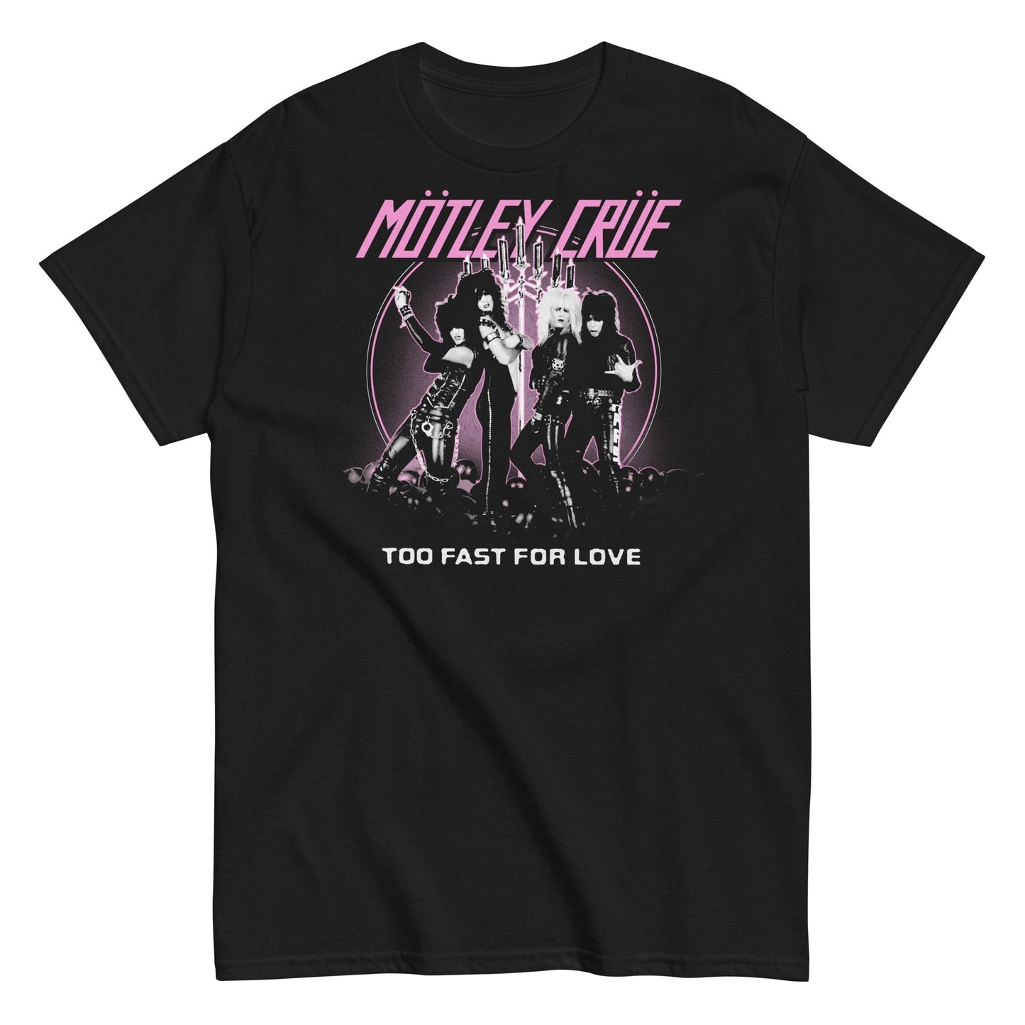 Motley Crue - Too Fast for Love Mens T Shirt