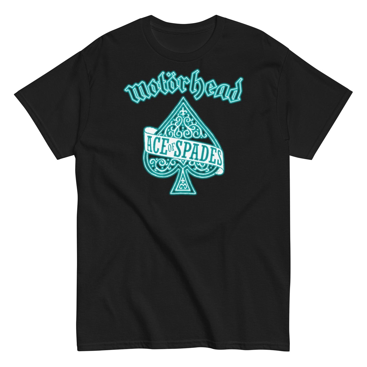 Motorhead - Teal Ace Mens T Shirt