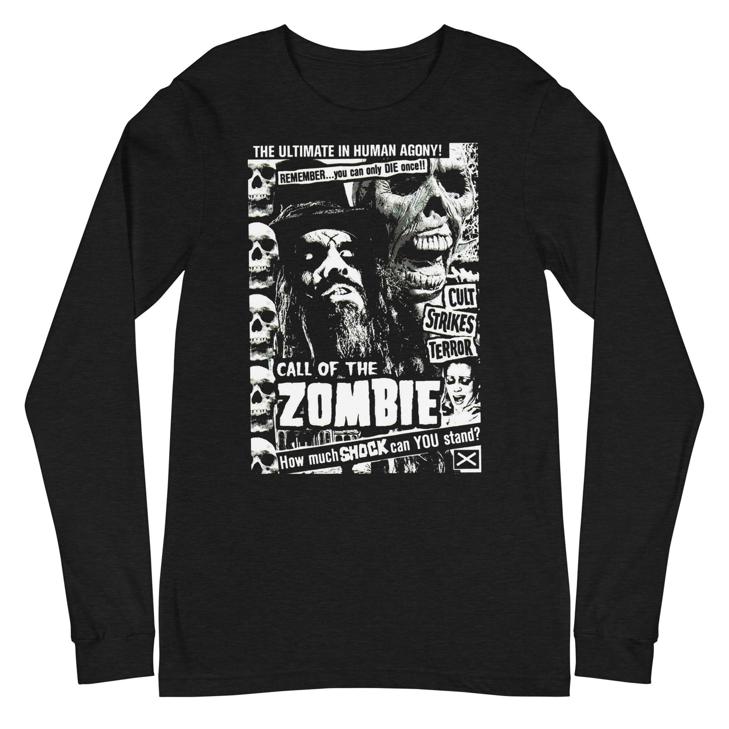Rob Zombie - Black and White Long Sleeve Shirt