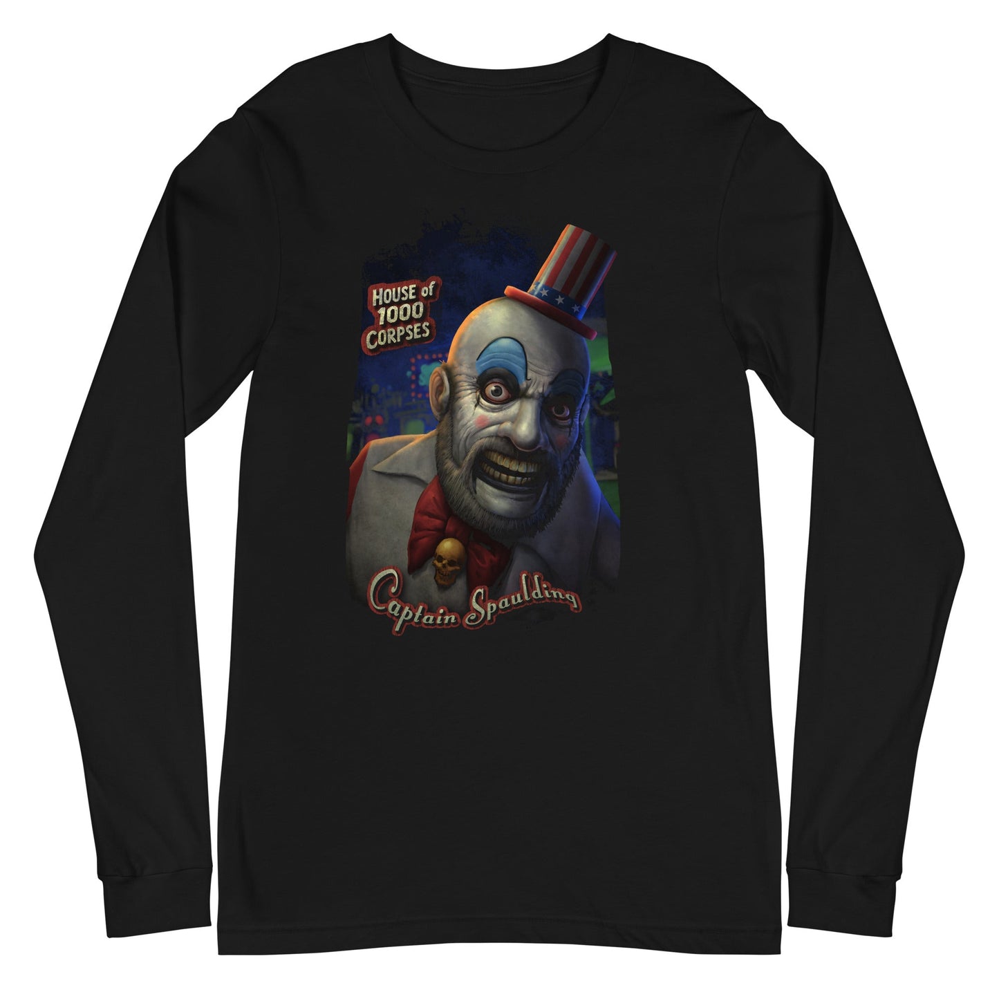 Rob Zombie - Captain Spaulding Long Sleeve Shirt