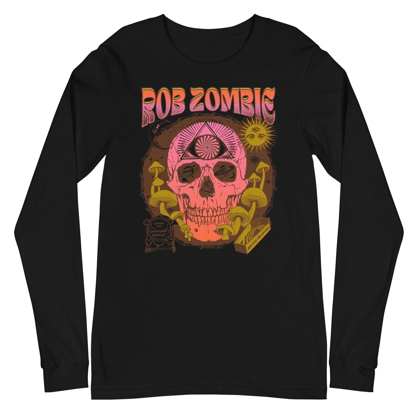 Rob Zombie - Hippie Skull Long Sleeve Shirt