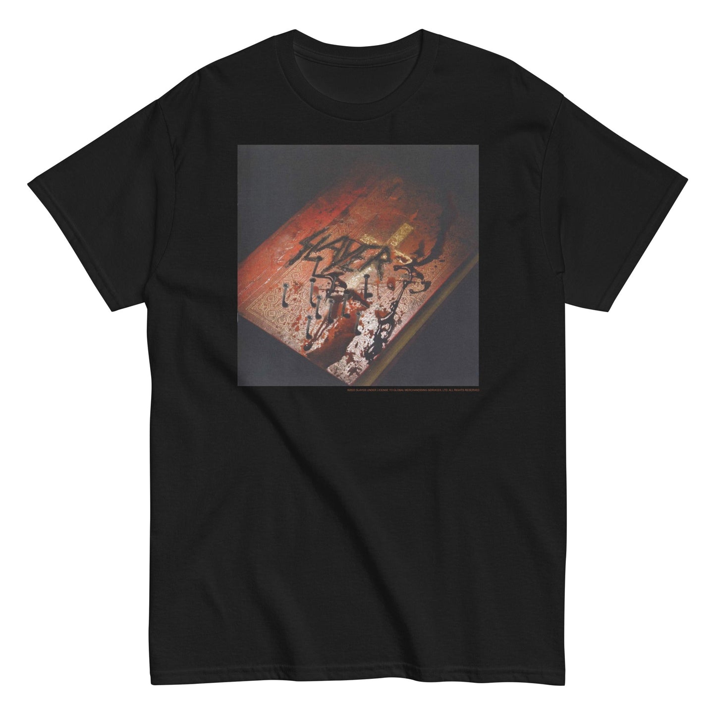 Slayer - Bible Logo Mens T Shirt
