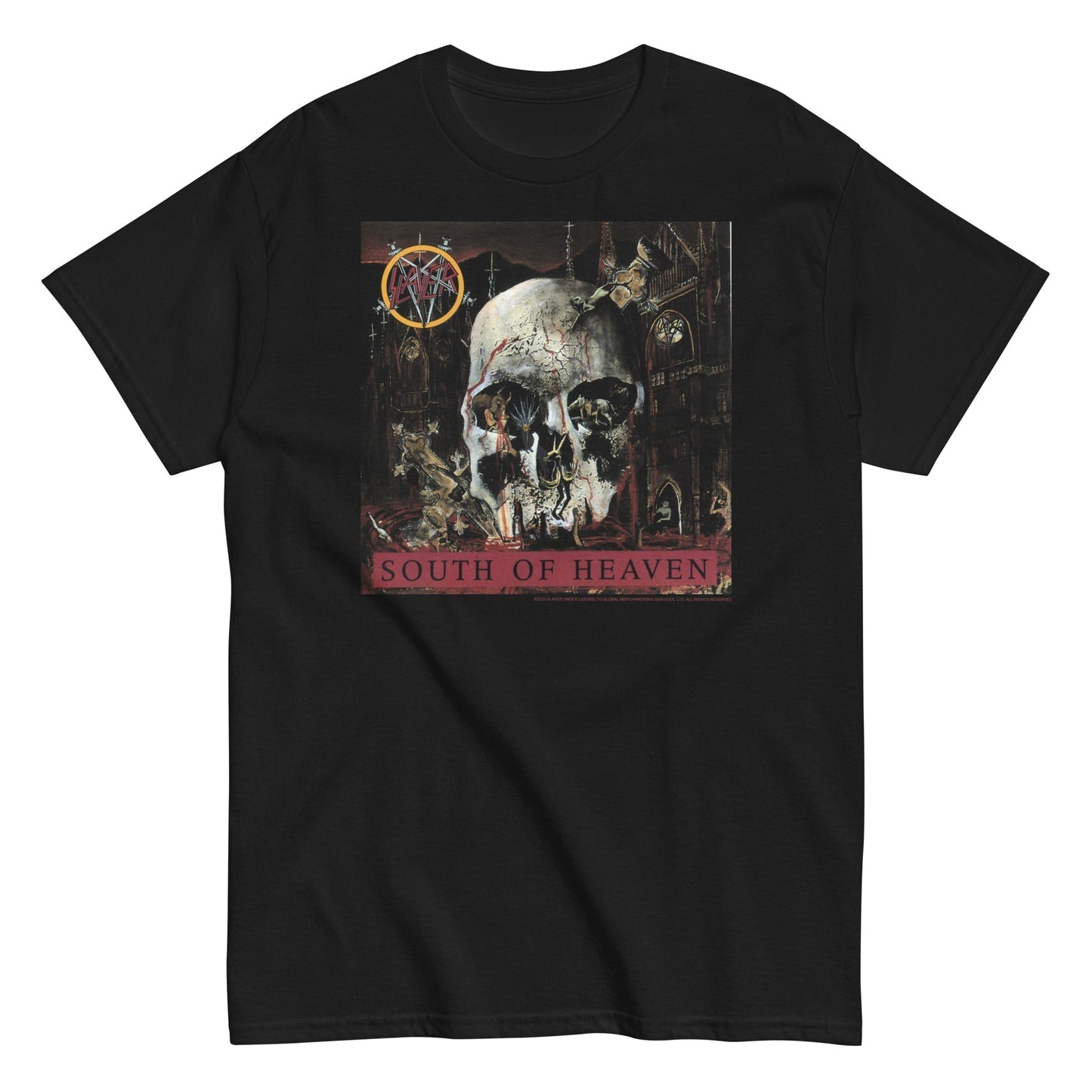 Slayer - Heaven Cover Mens T Shirt