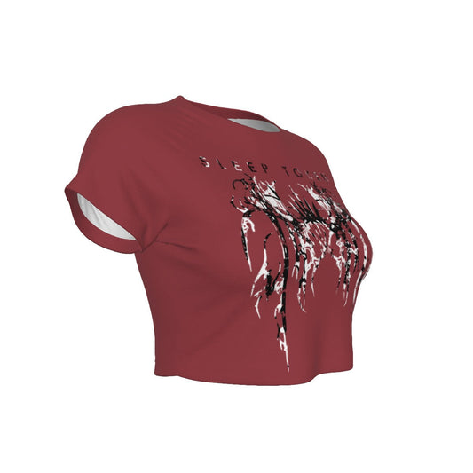 Sleep Token Drip Women's Crop Top T Shirt