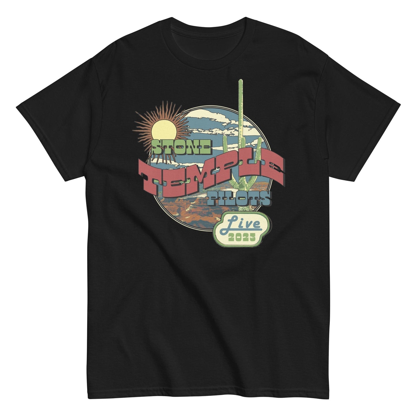 Stone Temple Pilots - Live Mens T Shirt