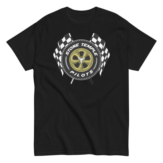 Stone Temple Pilots - Racing Tire Mens T Shirt