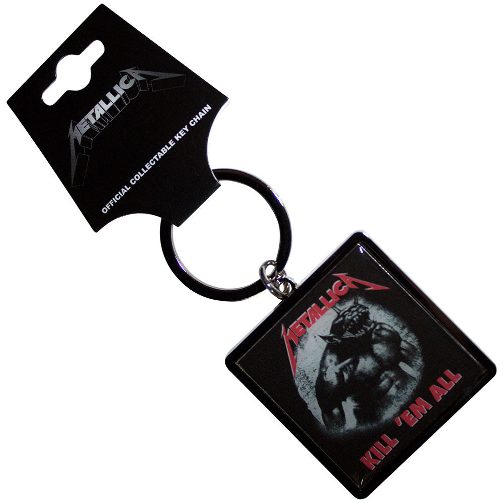Metallica Kill 'Em All / Jump In The Fire Keychain