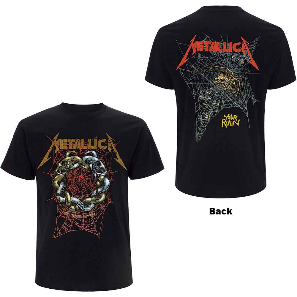 Metallica Ruin/Struggle Mens T Shirt