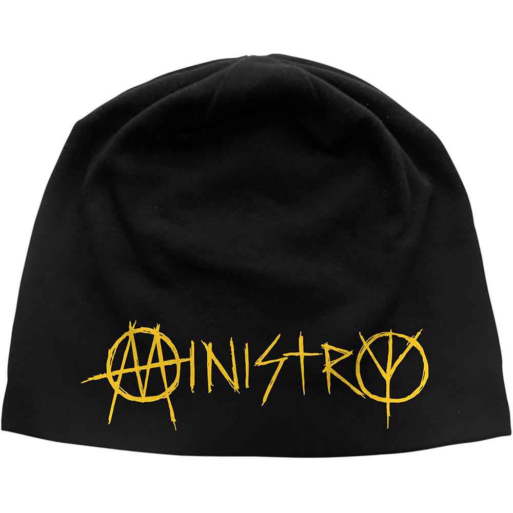 MINISTRY Logo Beanie Hat Black