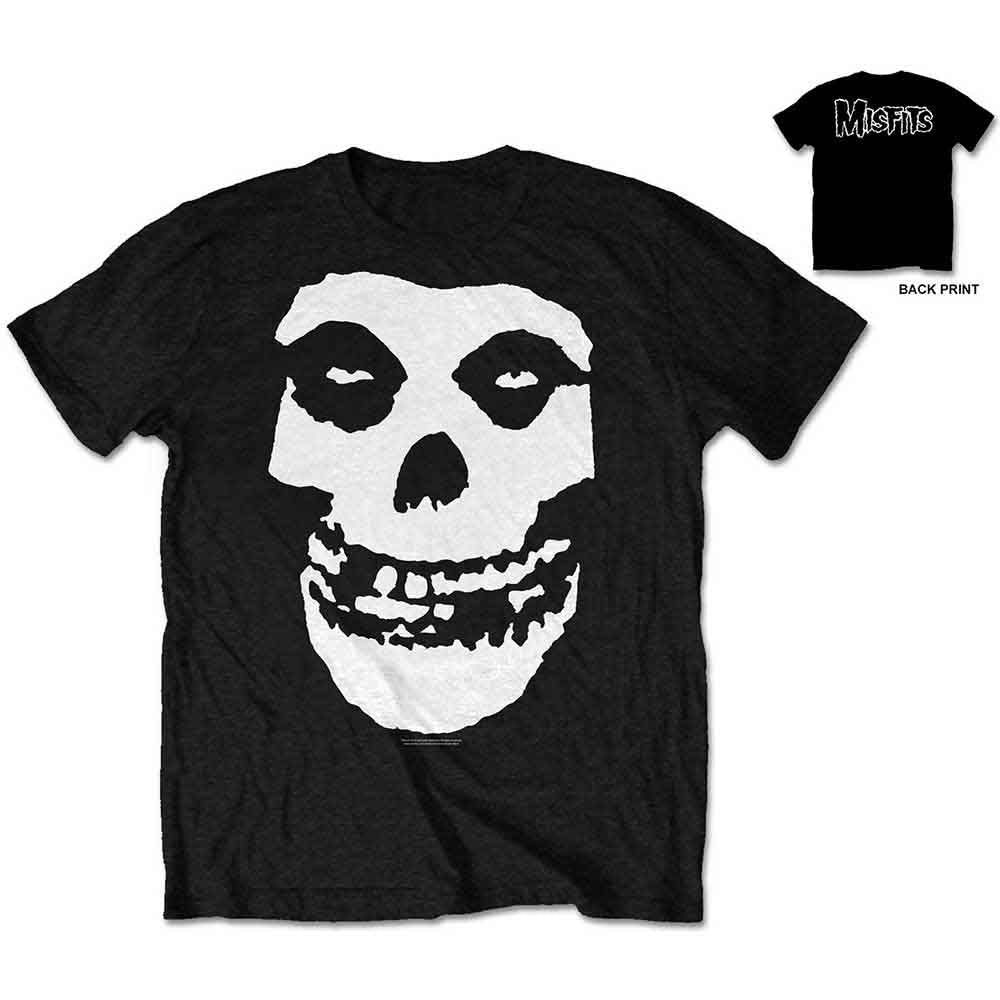 Misfits Classic Fiend Skull Mens T Shirt Black