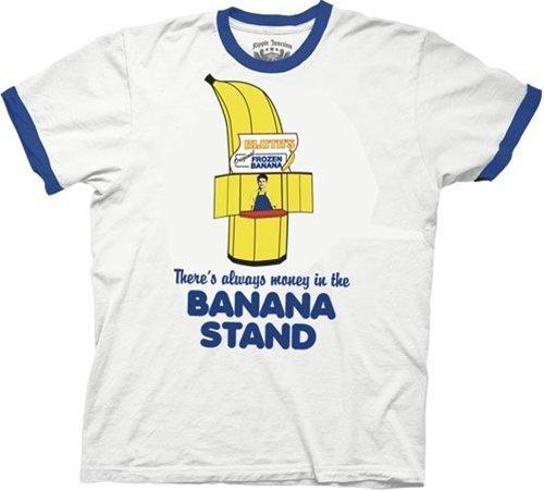 Money Banana Stand White T Shirt
