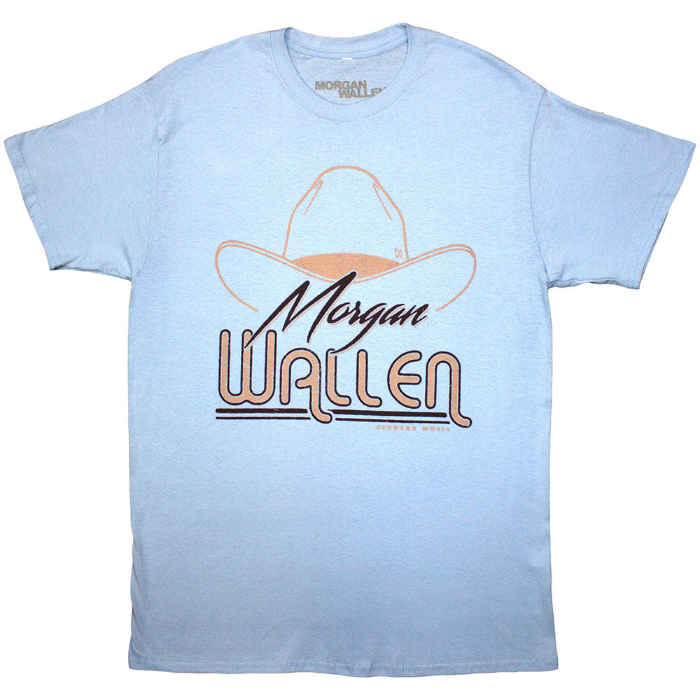 Morgan Wallen Cowboy Hat Mens T Shirt
