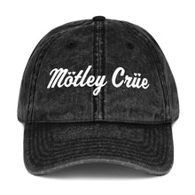 Load image into Gallery viewer, Motley Crue - HD Embroidered Vintage Cotton Twill Hat