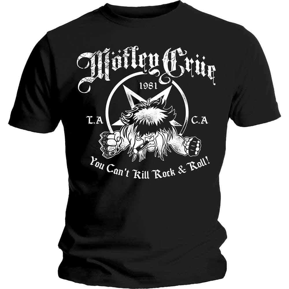 Motley Crue You Can't Kill Rock & Roll Mens T Shirt