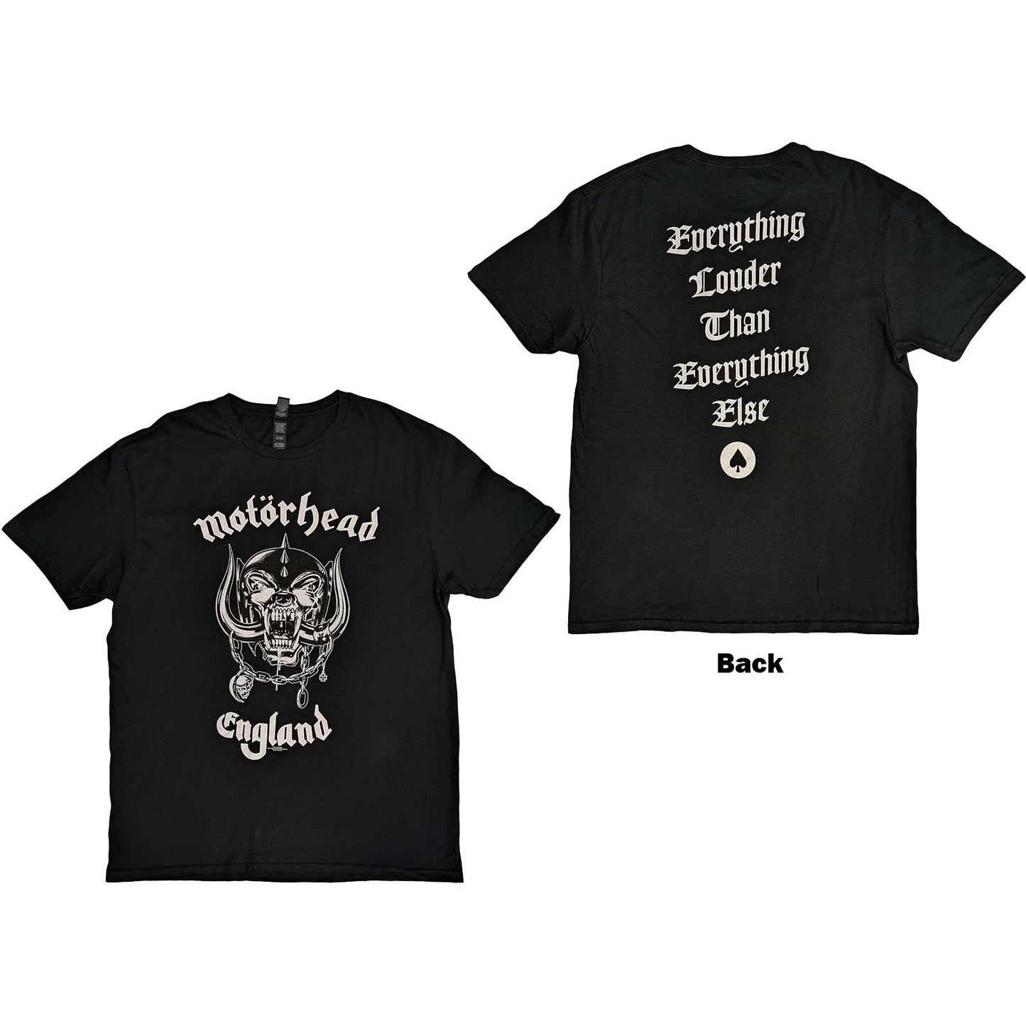Motorhead England Mens T Shirt