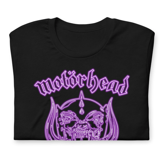 Motorhead - Neon Purple Warpig T Shirt