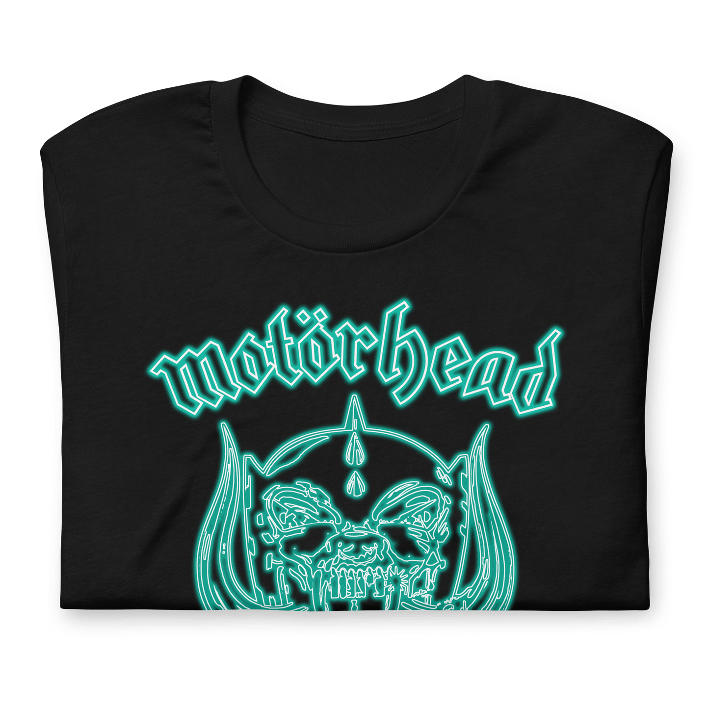 Motorhead - Neon Teal Warpig T Shirt