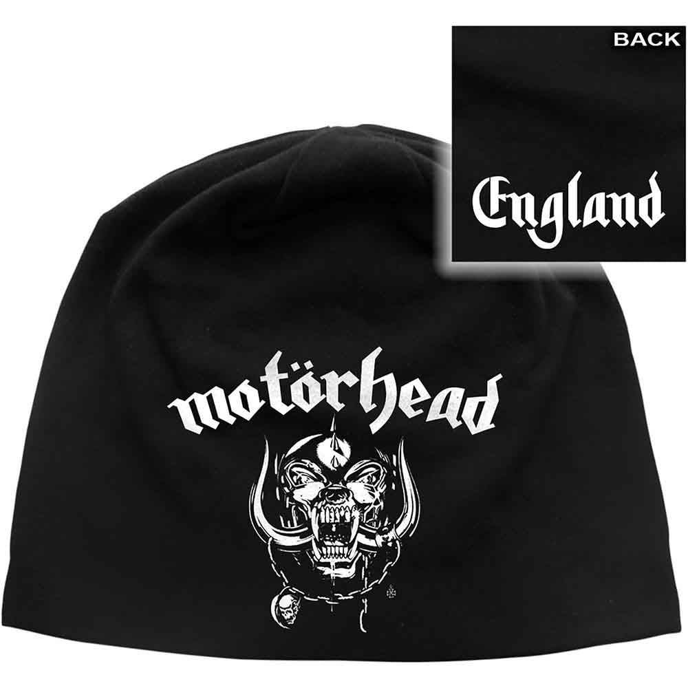 Motörhead England Beanie Hat Black